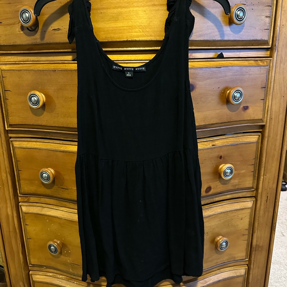 Tie strap mini dress